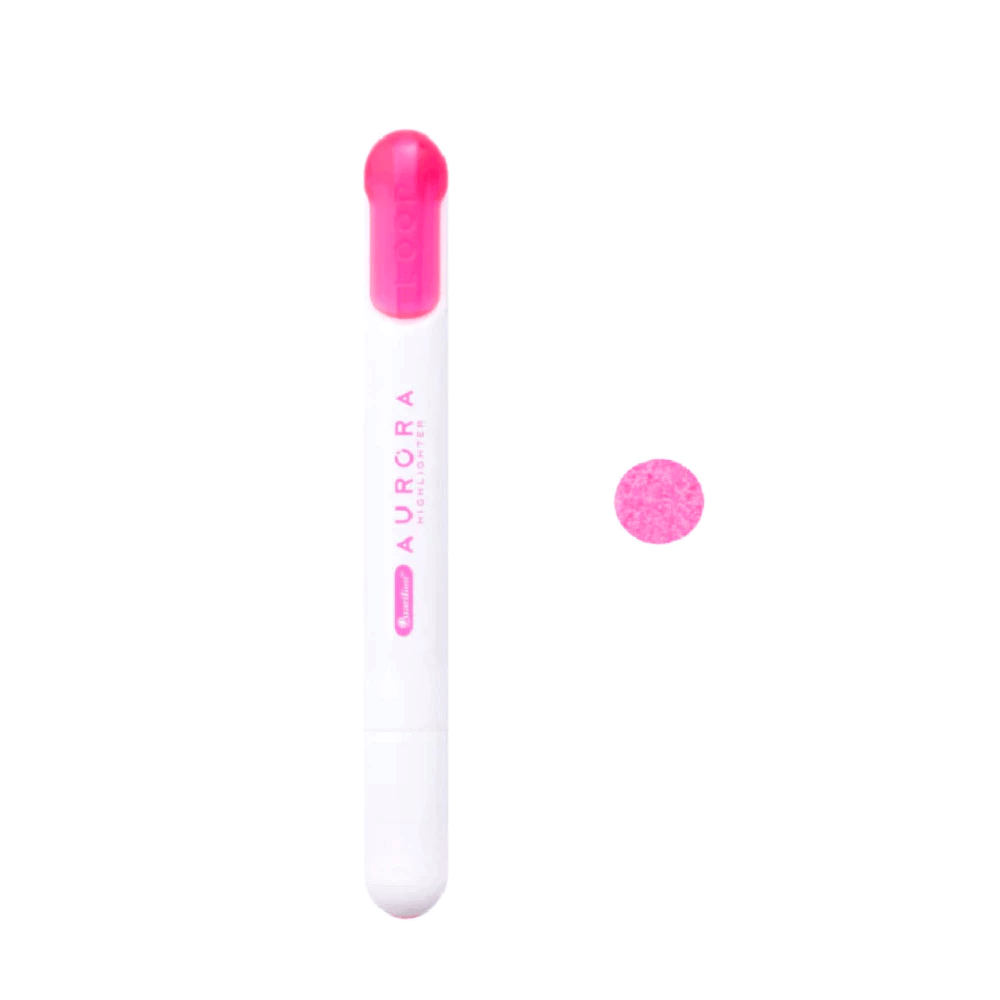 ปากกาไฮไลท์ QUANTUM สีชมพู ขนาดเส้น 2-4 มม._1